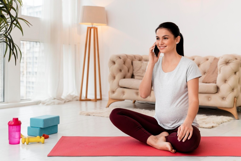 simple pregnancy care routine
